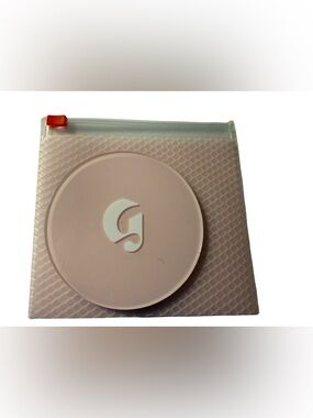 Glossier 1st Edition Limited Edition Pocket Beauty Mirror with Glossier G Logo